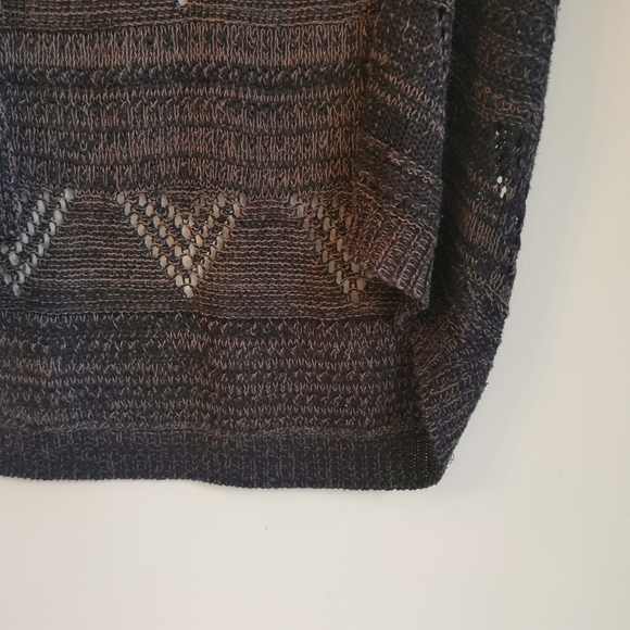 Triangle Knit Kimono Cardigan - Picture 2 of 7